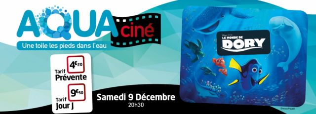 Aquaciné : le monde de Dory à l'espace nautique intercommunal de Caudry