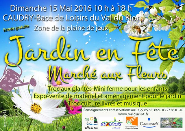 Jardin en fête 2016 - Marché aux fleurs